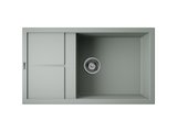 Кухонная мойка Omoikiri Sumi 86A-WG, с крылом, Artceramic, wind green 4997107