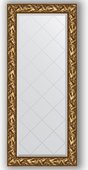 Зеркало Evoform Exclusive-G 690x1580 с гравировкой, в багетной раме 99мм, византия золото BY 4156