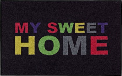 Коврик придверный 39х58см для помещения разноцветный, полиамид Golze My sweet HOME 1673-15-02