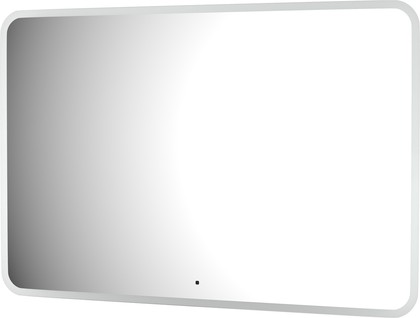 Зеркало с матированием и LED-подсветкой Defesto, 38W, 120x80см, ИК-выключатель, тёплый белый свет DF 3820RH