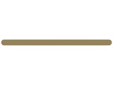 Полка прямая Сунержа Round L 610, Золотой шёлк 32-3020-5610