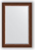 Зеркало Evoform Exclusive 620x920 с фацетом, в багетной раме 65мм, орех BY 1177