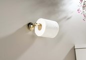 Держатель туалетной бумаги Aquatek Классик, полированное золото AQ4508PG