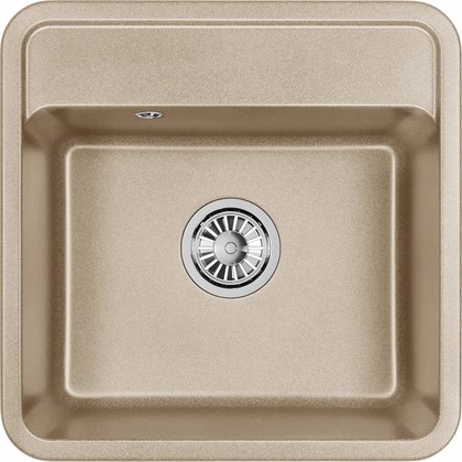 Кухонная мойка Granula Standart 5001, 500x500, кварц, Бежевый 5001, БЕЖЕВЫЙ