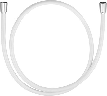 Душевой шланг Kludi Suparaflex 1600, белый, хром 6107291-00
