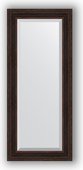 Зеркало Evoform Exclusive 640x1490 с фацетом, в багетной раме 99мм, тёмный прованс BY 3551
