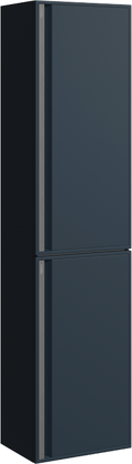 Подвесной пенал Aqwella Pure 35см, 2 двери, левый/правый, серый PUR0535GRM