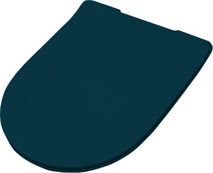 Сиденье для унитаза Artceram File 2.0, с крышкой, микролифт, сине-зелёный FLA014 42