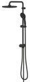 Душевая система Grohe Tempesta System 250 Flex с переключателем потоков, матовый чёрный 269802431