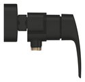 Смеситель для душа Grohe Eurosmart, однорычажный, настенный монтаж, Matt Black матовый чёрный 335552433