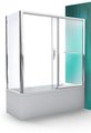 Боковая стенка для душа Roth PXVB, 80см, прозрачное стекло, хром 452-8000000-00-02