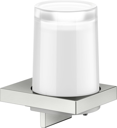 Дозатор для жидкого мыла Keuco Edition 11 настенный, 180мл, хрустальный стакан, нержавеющая сталь 11152 219000