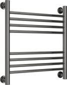 Полотенцесушитель водяной Сунержа Богема+ прямая 500x500, чёрный хром 01-0220-5050