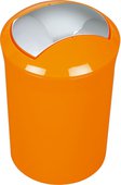 Ведро для мусора Spirella Sydney Acrylic, 5л, оранжевый 1014382
