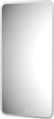 Зеркало с матированием и LED-подсветкой Defesto, 34W, 60x120см, сенсорный выключатель, тёплый белый свет DF 3818S
