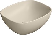 Раковина GSI Nubes 400, накладная, прямоугольная, Creta matt бежевый матовый 978508