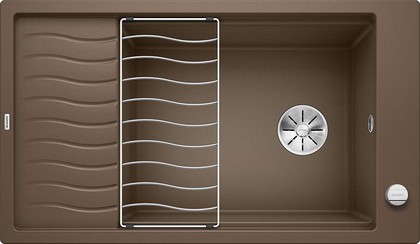 Кухонная мойка Blanco Elon XL 8S, клапан-автомат, мускат 524868