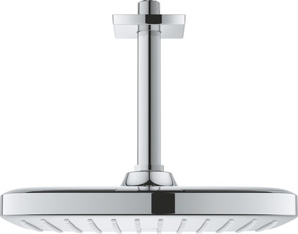 Душ верхний Grohe Tempesta 250 Cube, с потолочным кронштейном, полностью хромированные поверхности 26683000