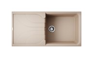 Кухонная мойка Omoikiri Yasugata 100-SA Tetogranit, бежевый 4993846