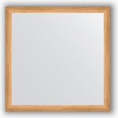 Зеркало Evoform Definite 600x600 в багетной раме 37мм, клён BY 0612