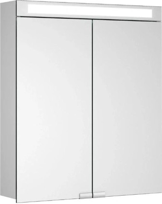 Зеркальный шкаф Keuco Royal E-One, 600x700x141мм, 2 дверцы, с подсветкой, настенный 44301 171301