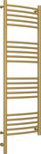 Полотенцесушитель электрический Сунержа Богема 3.0 выгнутая, 1200x400, МЭМ левый, матовое золото 032-5802-1240