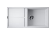 Кухонная мойка Omoikiri Sumi 100A-WH, с крылом, Artceramic, белый 4997108