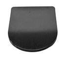 Крышка-сиденье Aquatek AQ5026-MB Soft-close, быстросъёмное, тонкое, чёрный