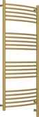 Полотенцесушитель электрический Сунержа Богема 3.0 выгнутая, 1200x500, МЭМ правый, матовое золото 032-5803-1250