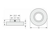 Отражатель Сунержа Tube, d21.3мм 00-1029-0001