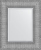 Зеркало Evoform Definite 470x570 в багетной раме 88мм, серебряная кольчуга BY 3933