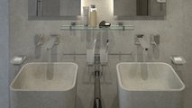 Полка для ванной ArtWelle Hagel 60см, стекло, хром 992760