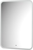 Зеркало с матированием и LED-подсветкой Defesto, 25W, 60x80см, ИК-выключатель, тёплый белый свет DF 3817R