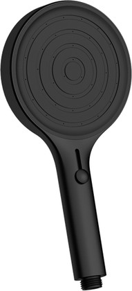 Ручной душ AQUAme 135 Slider, 4 режима, чёрный матовый AQM8503MB