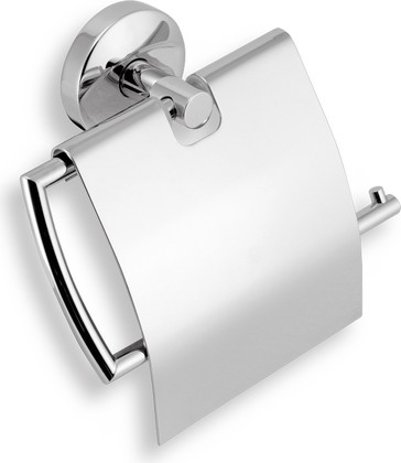 Держатель туалетной бумаги Novaservis Metalia-11, с крышкой, хром 0138.0