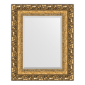 Зеркало Evoform Exclusive 450x550 с фацетом, в багетной раме 85мм, виньетка бронзовая BY 1372