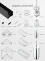 Крючок Artwelle Universell 30мм, 2шт, хром 8105-1