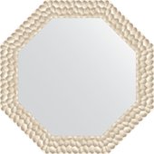 Зеркало Evoform Octagon 770x770 в багетной раме 89мм, перламутровые дюны BY 3888