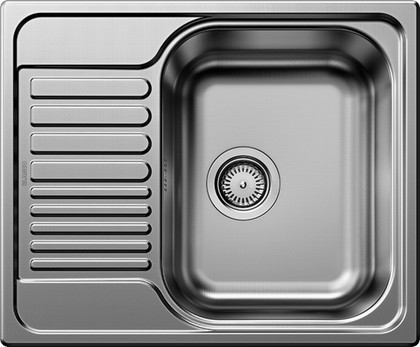 Кухонная мойка Blanco Tipo 45S mini, с крылом, матовая сталь 516524