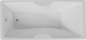 Ванна акриловая Aquatek Феникс, 180x85, фронтальный экран, вклеенный каркас, слив слева FEN180-0000043