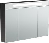 Шкаф зеркальный 110x75см подвесной с подсветкой трёхдверный Verona SUSAN SU608
