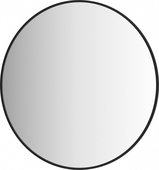 Зеркало круглое Evoform Impressive d700, в багетной раме, чёрный BY 7544