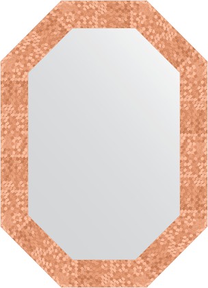 Зеркало Evoform Polygon 520x720 в багетной раме 70мм, соты медь BY 7093