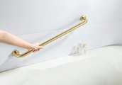 Поручень для ванной Aquatek 650, шлифованное золото AQ4996BG