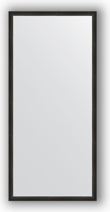 Зеркало Evoform Definite 700x1500 в багетной раме 37мм, чёрный дуб BY 0768