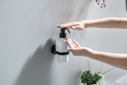 Дозатор жидкого мыла Aquatek Бетта настенный, чёрный матовый AQ4605MB