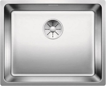 Кухонная мойка Blanco Andano 500-U, отводная арматура, полированная сталь 522967