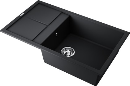 Кухонная мойка Omoikiri Sumi 86A-GB, с крылом, Artceramic, графит 4997105