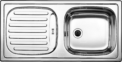 Кухонная мойка Blanco Flex, с крылом, матовая сталь 511917