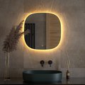 Зеркало Defesto Opti 60x60, LED подсветка, сенсорный выключатель, тёплый белый свет DF 2859S